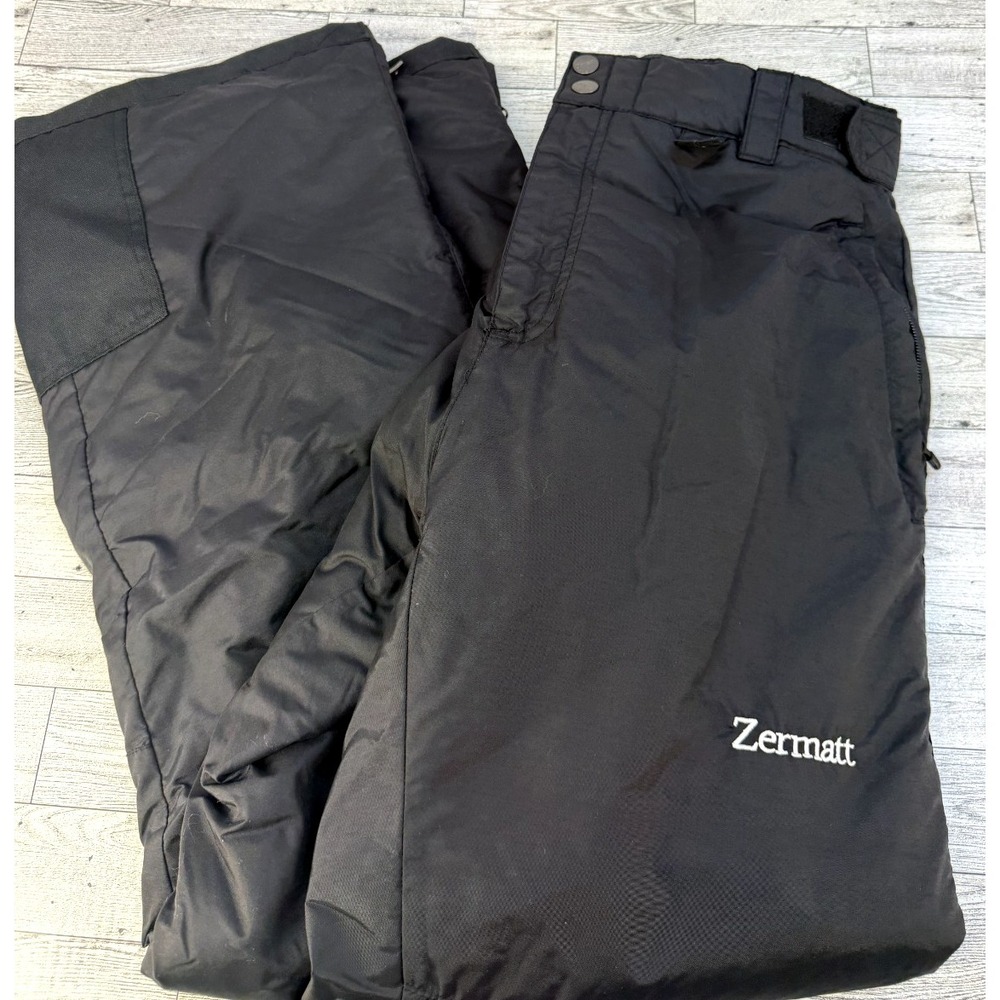 Zermatt Snow Insulated Thermal Water Resistant Men's Pants Size MEDIUM‎